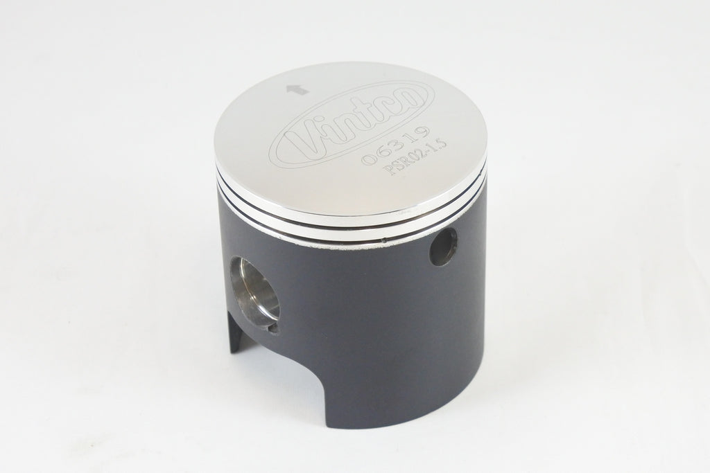 PISTON KIT 74-81 CAN AM SWM MX TNT QUALIFIER 175 63.5mm VINTCO PSR02-1.5