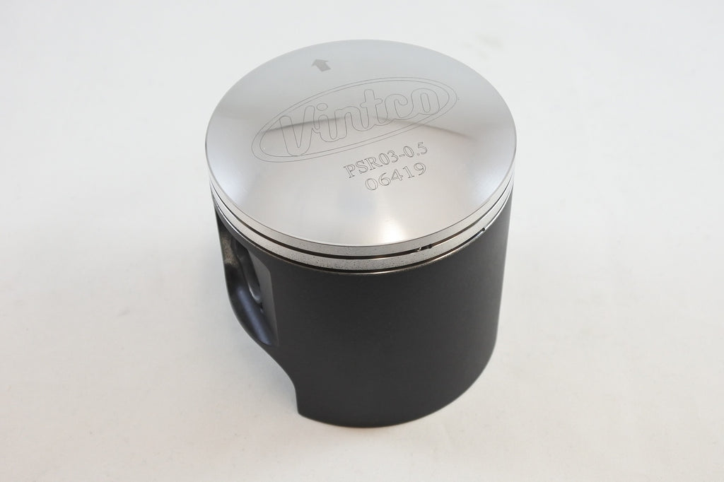 PISTON KIT 74-78 CAN AM SWM MX TNT QUALIFIER 250 74.5mm 0.5mm OVER VINTCO PSR03-0.5