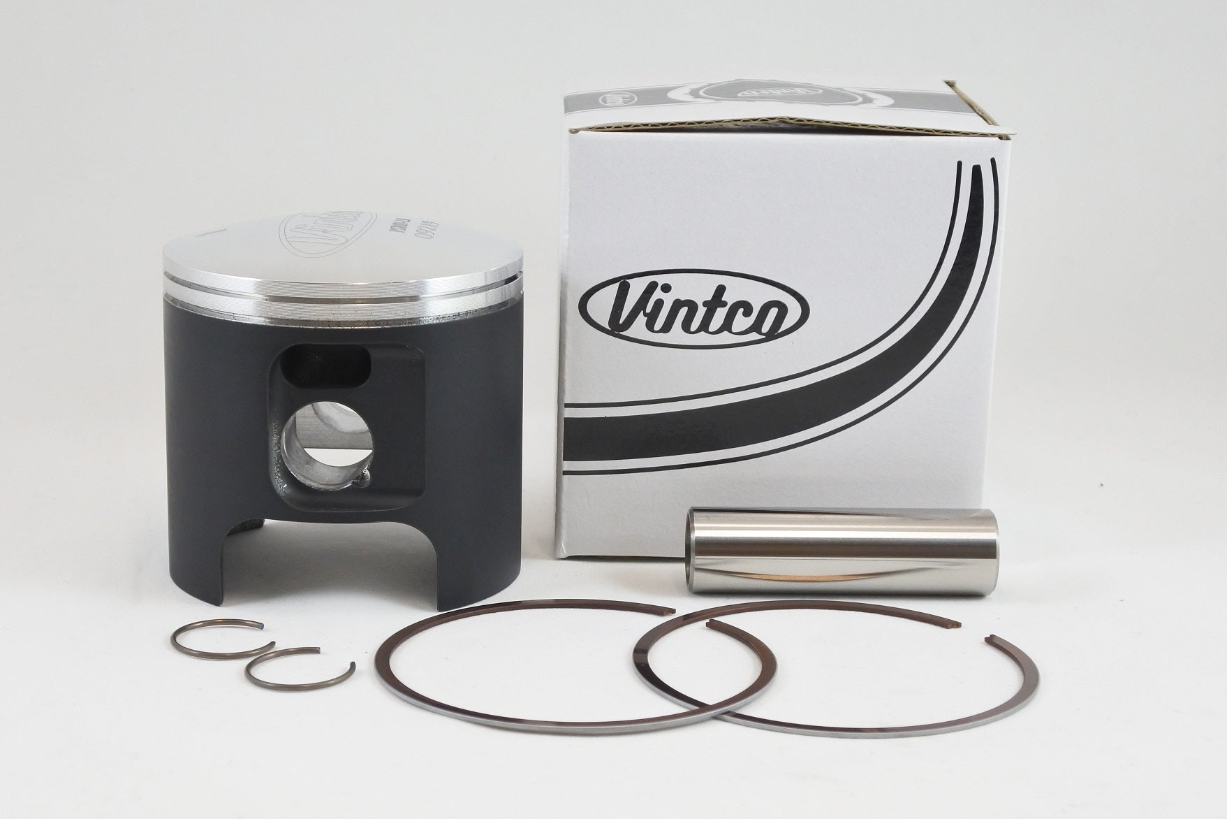 PISTON KIT 74-78 CAN AM SWM MX TNT QUALIFIER 250 75.0mm 1.0mm OVER VINTCO PSR03-1.0
