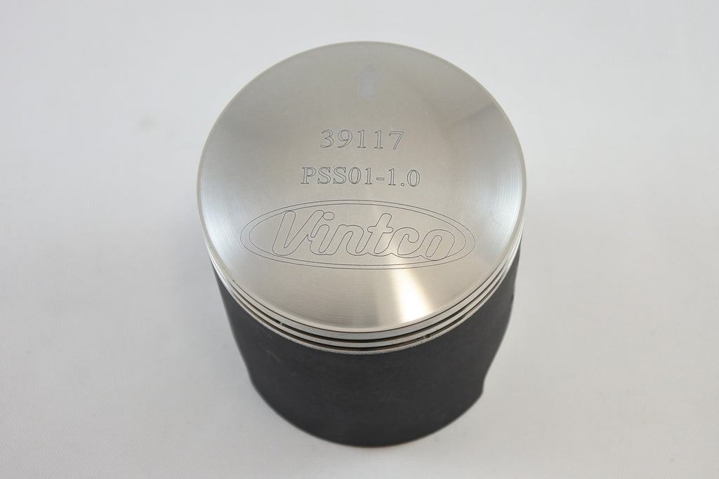 PISTON KIT 77-80 SUZUKI RM 125 55.0mm OVER VINTCO PSS01-1.0