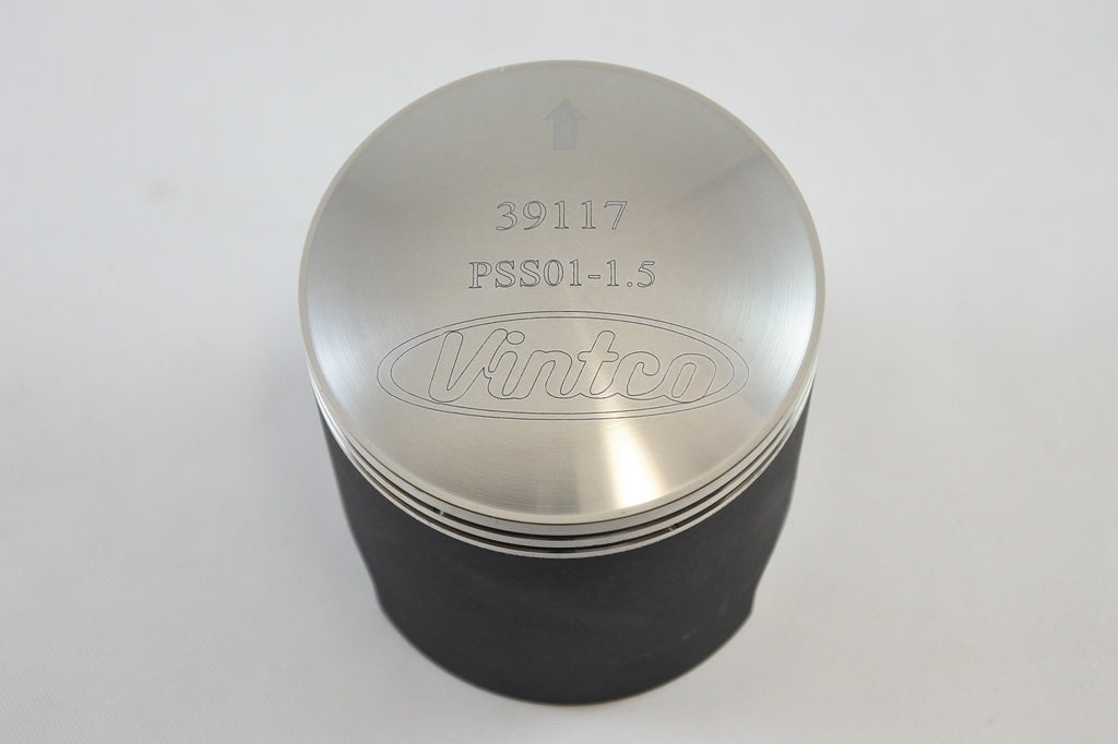 PISTON KIT 77-80 SUZUKI RM 125 55.5mm OVERSIZE VINTCO PSS01-1.5