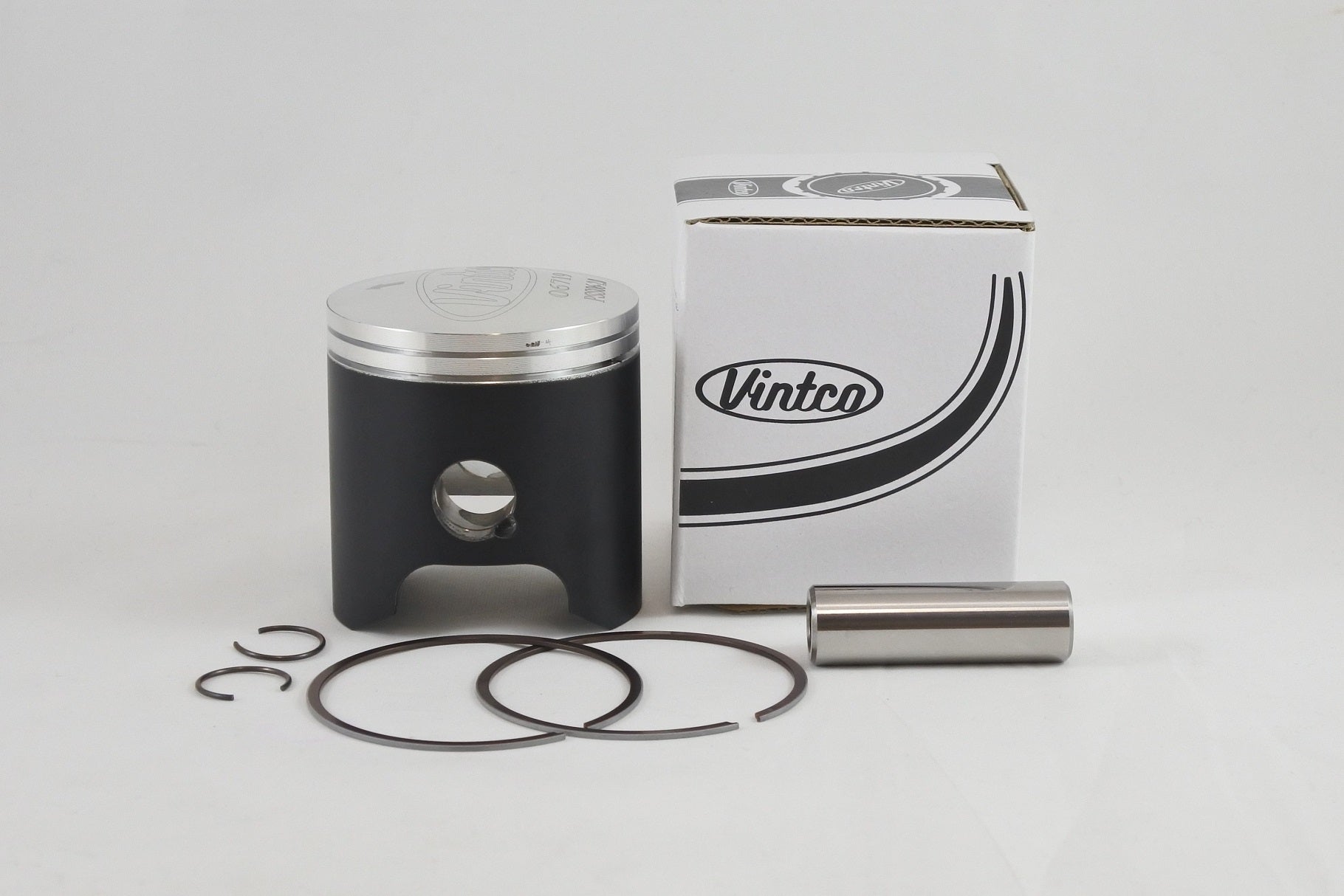 PISTON KIT 81-83 SUZUKI RM 125 56.0mm 2.0mm OVER VINTCO PSS06-2.0