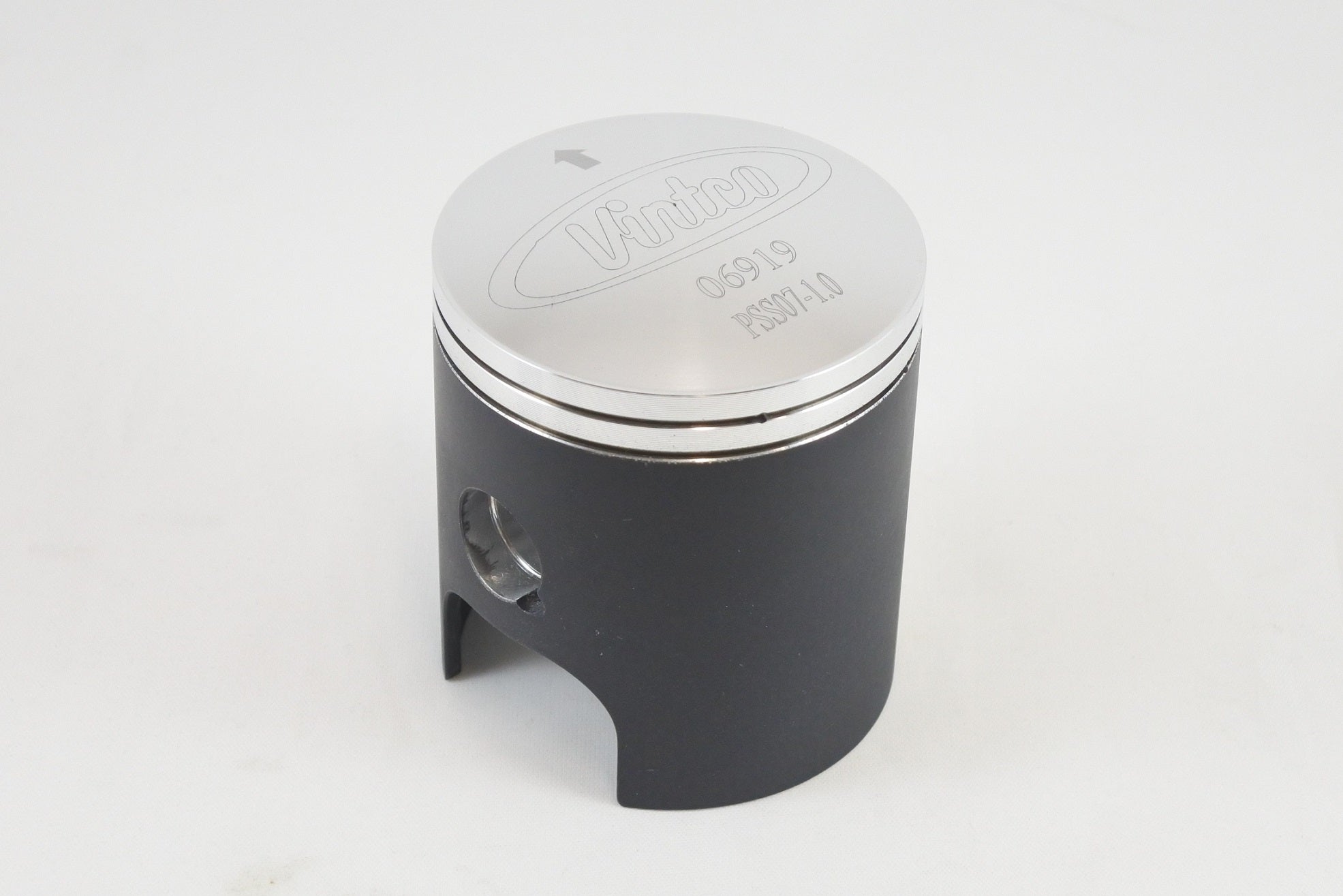 PISTON KIT 71-81 SUZUKI DS RV TC TS 125 57.0mm 1.0mm OVER VINTCO PSS07-1.0