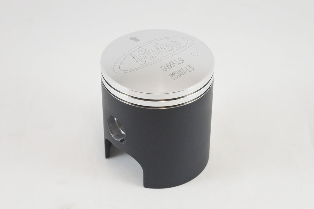 PISTON KIT 71-81 SUZUKI DS RV TC TS 125 57.5mm VINTCO PSS07-1.5