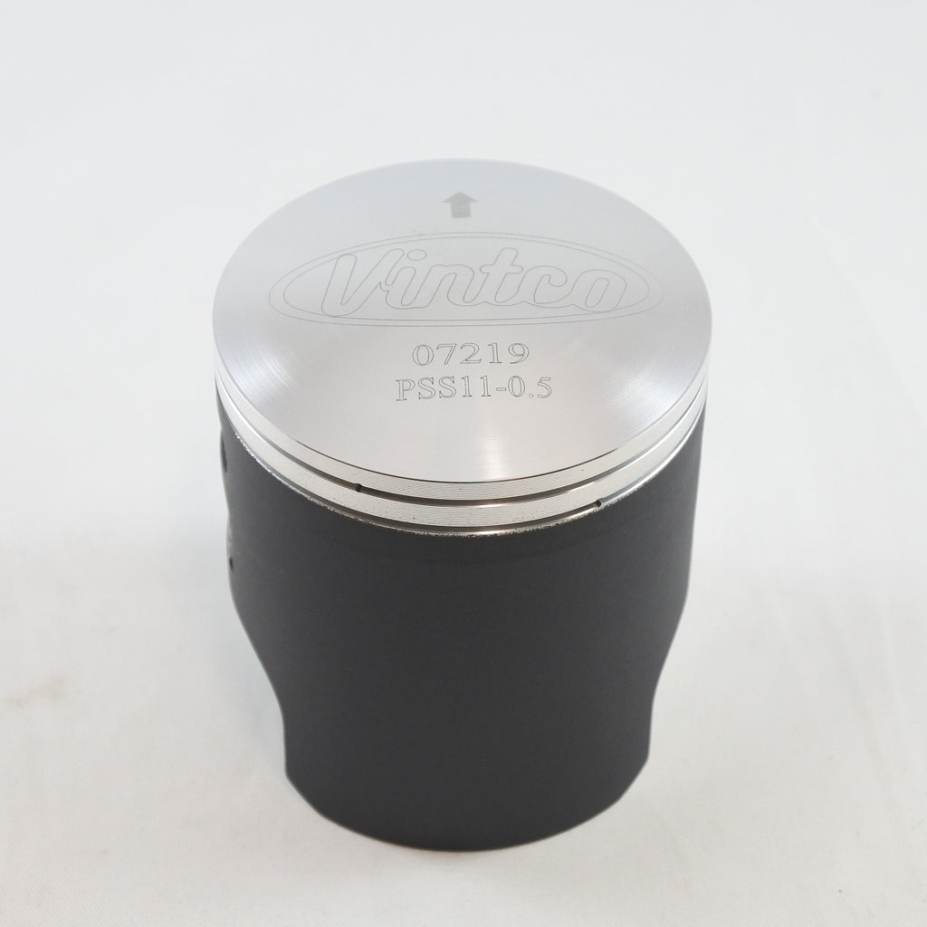 PISTON KIT 71-81 SUZUKI DS TC TS 185 64.5mm 0.5mm OVER VINTCO PSS11-0.5