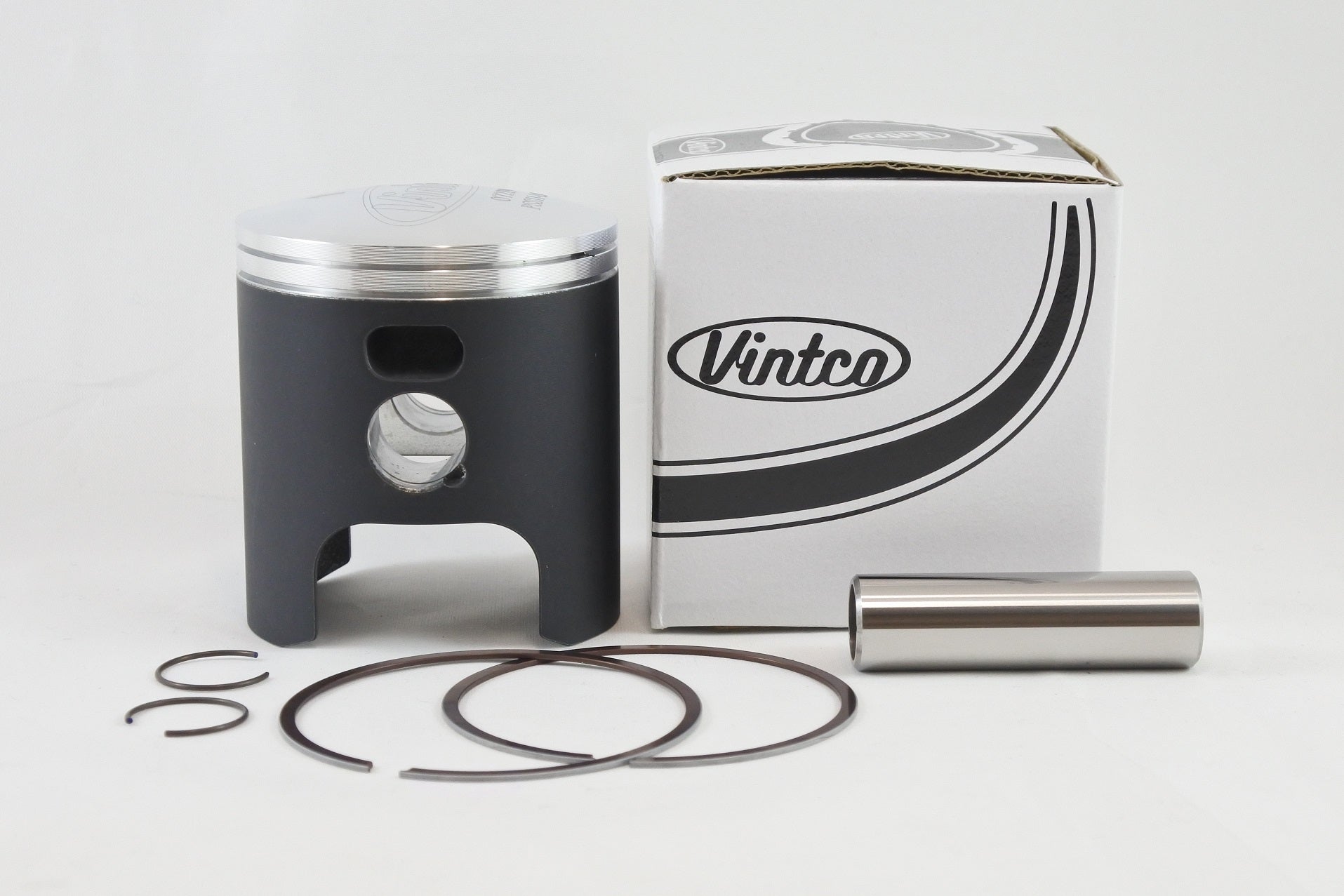 PISTON KIT 71-81 SUZUKI DS TC TS 185 65.0mm +1.00mm OVER VINTCO PSS11-1.0
