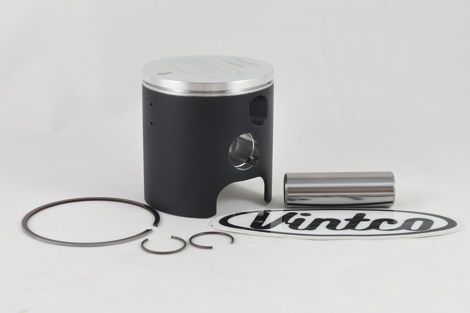 PISTON KIT 88-88 SUZUKI RM 125 55.5mm 1.5mm OVER VINTCO PSS14-1.5