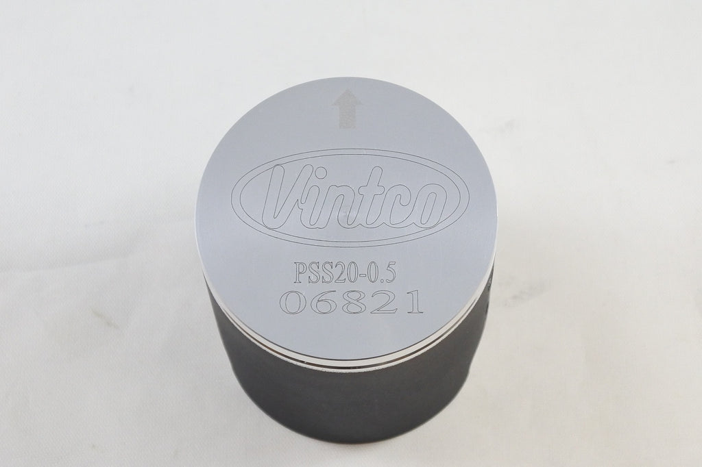 PISTON KIT 86-87 SUZUKI RM 80 48mm 0.5mm OVER VINTCO PSS20-0.5