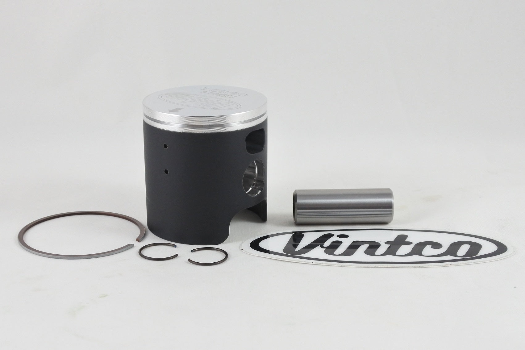 PISTON KIT 86-87 SUZUKI RM 80 48.5mm 1.0mm OVER VINTCO PSS20-1.0