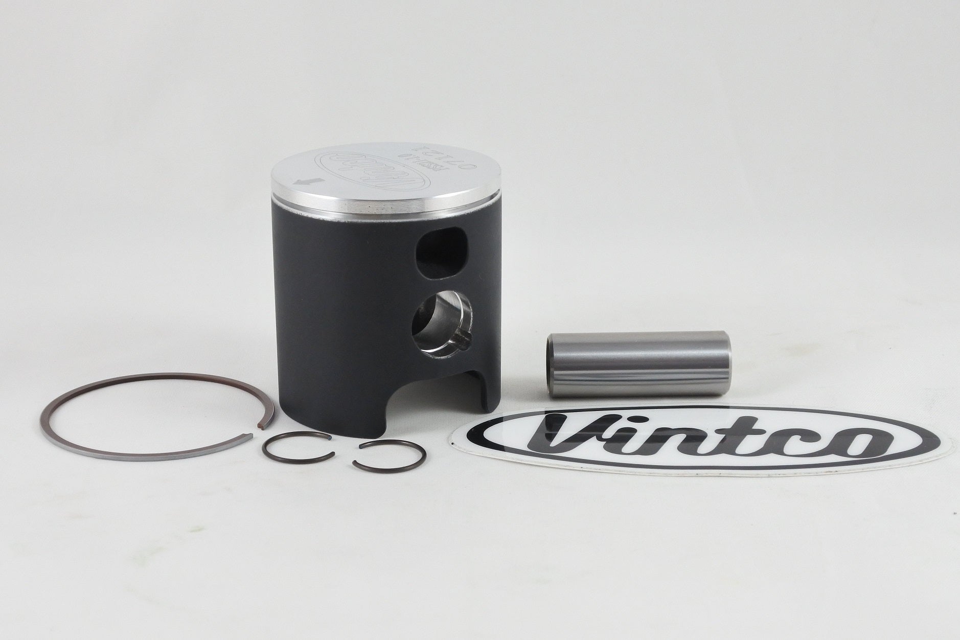 PISTON KIT 89-90 SUZUKI RM 80 48.5mm 1.0mm OVER VINTCO PSS21-1.0