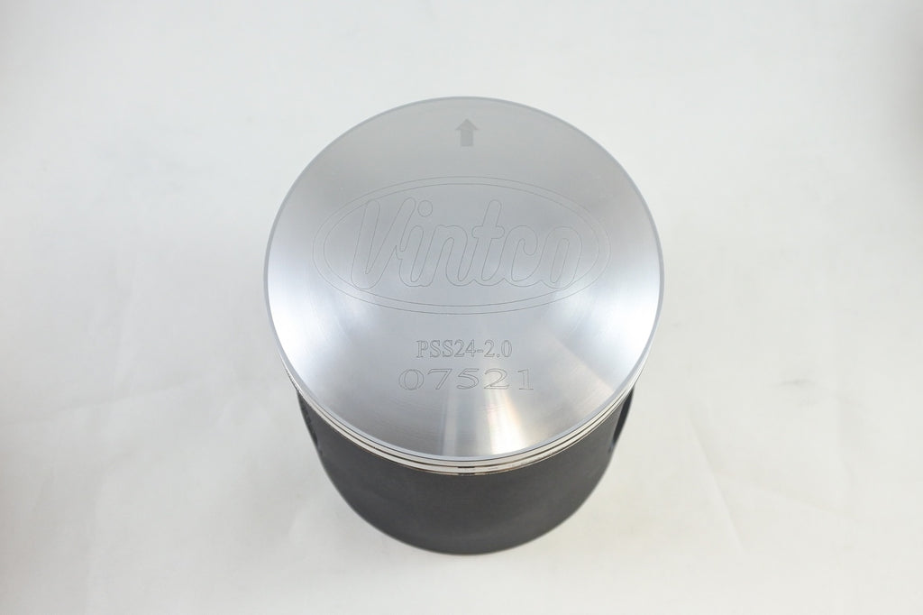 PISTON KIT 87-90 SUZUKI LT R 500 88mm 2.0mm OVER VINTCO PSS24-2.0