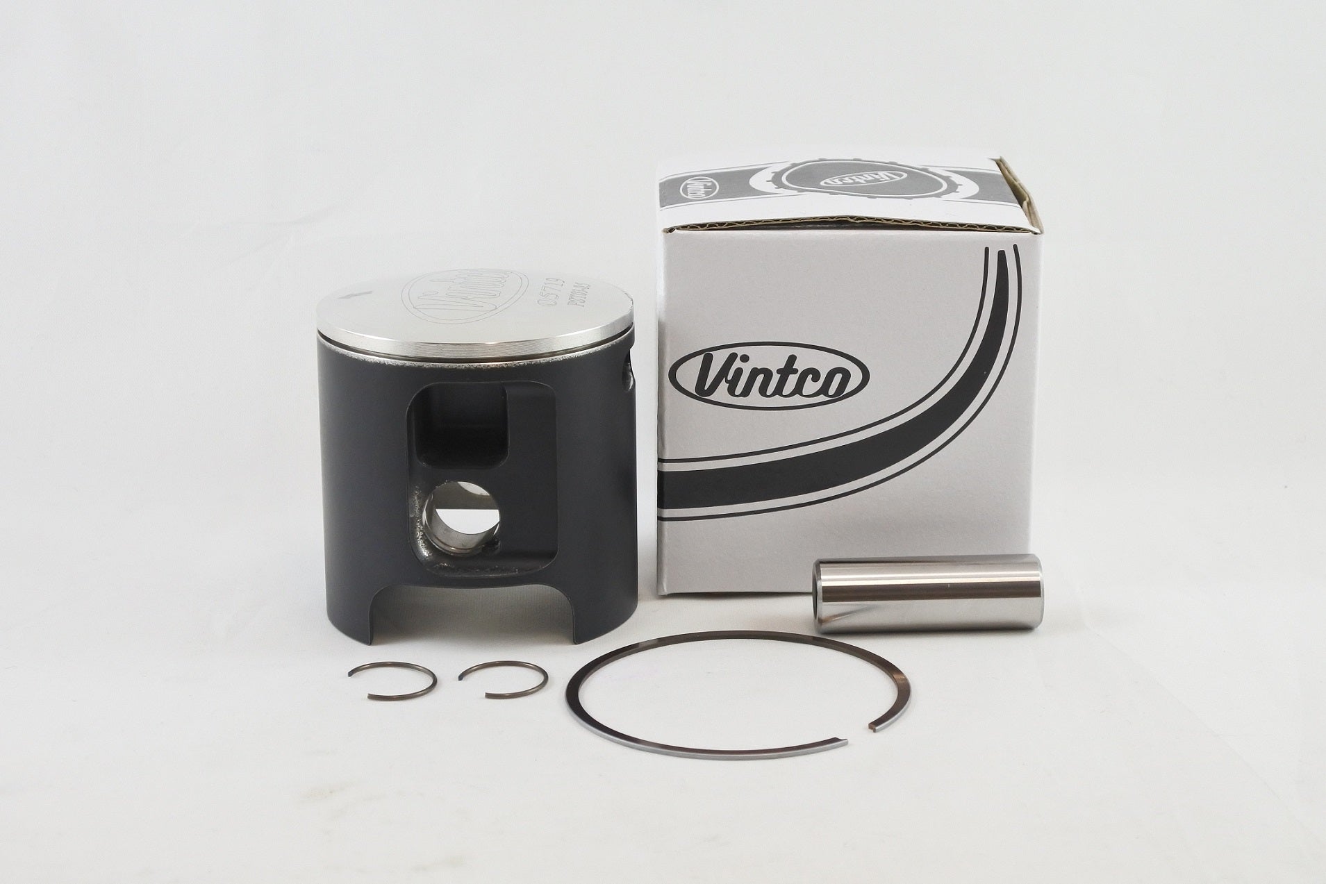 PISTON KIT 77-81 KTM GS MC 175 64.0mm 0.5mm OVER VINTCO PST03-0.5