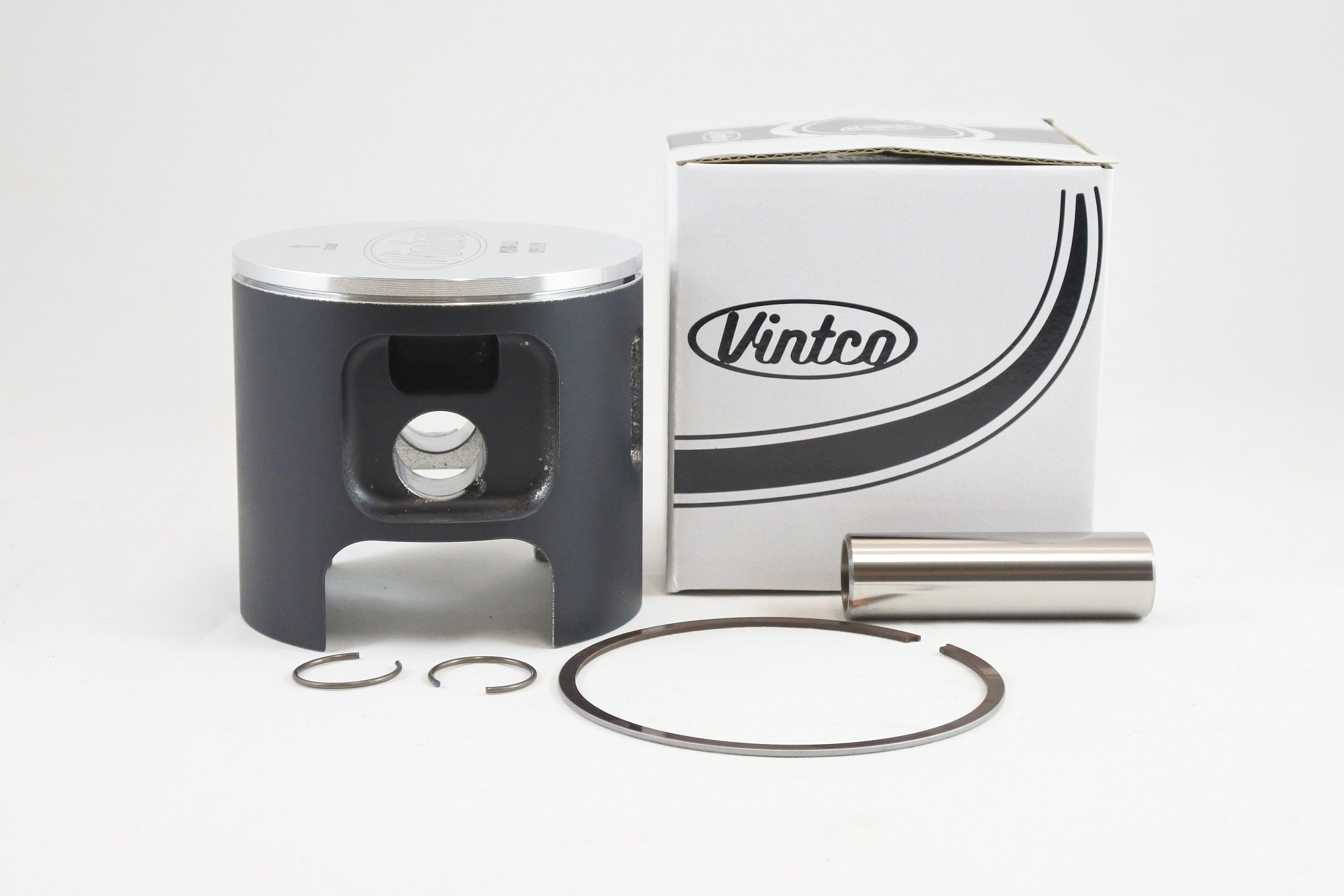 PISTON KIT 77-80 HUSQVARNA CR WR 390 84.5mm 1.5mm OVER VINTCO PSU02-1.5