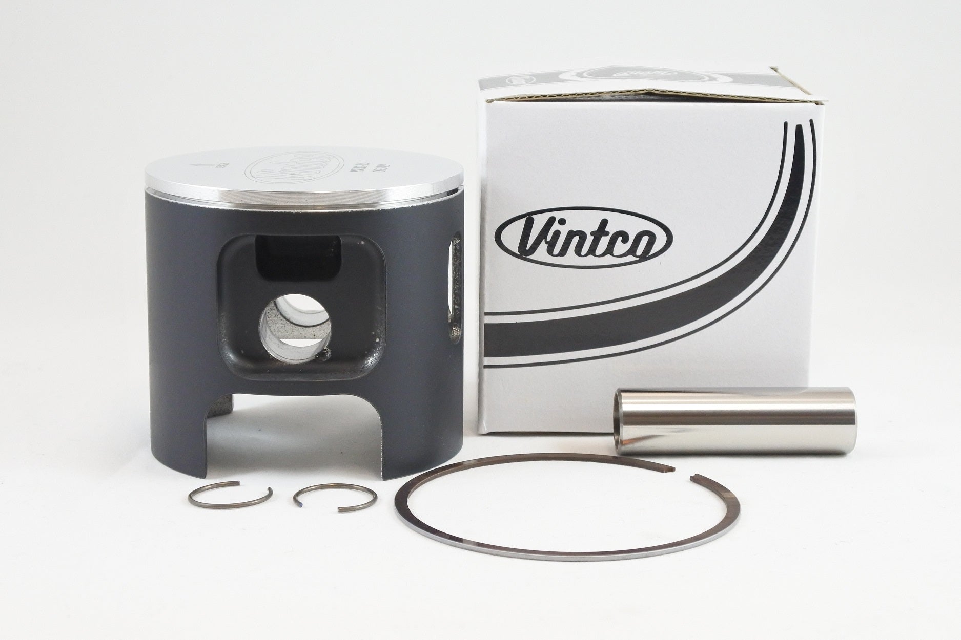 PISTON KIT 77-80 HUSQVARNA CR WR 390 85.5mm 2.5mm OVER VINTCO PSU02-2.5