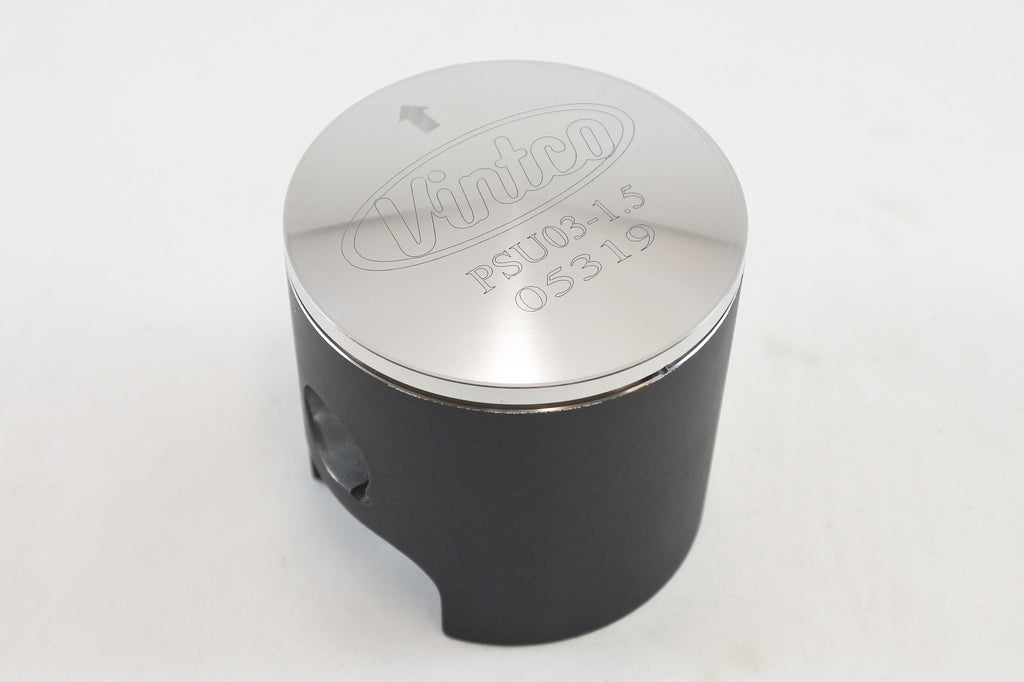 PISTON KIT 74-74 HUSQVARNA CR WR 125 56.5mm OVER VINTCO PSU03-1.5