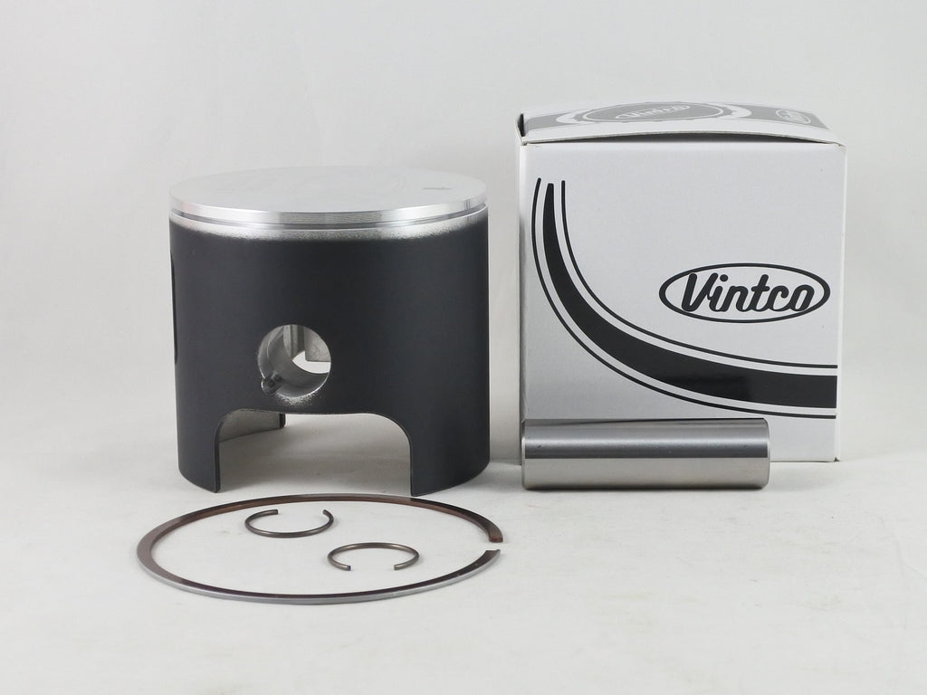 PISTON KIT 75-77 HUSQVARNA AUTO CR GP WR 360 83mm 1.0mm OVER VINTCO PSU05-1.0