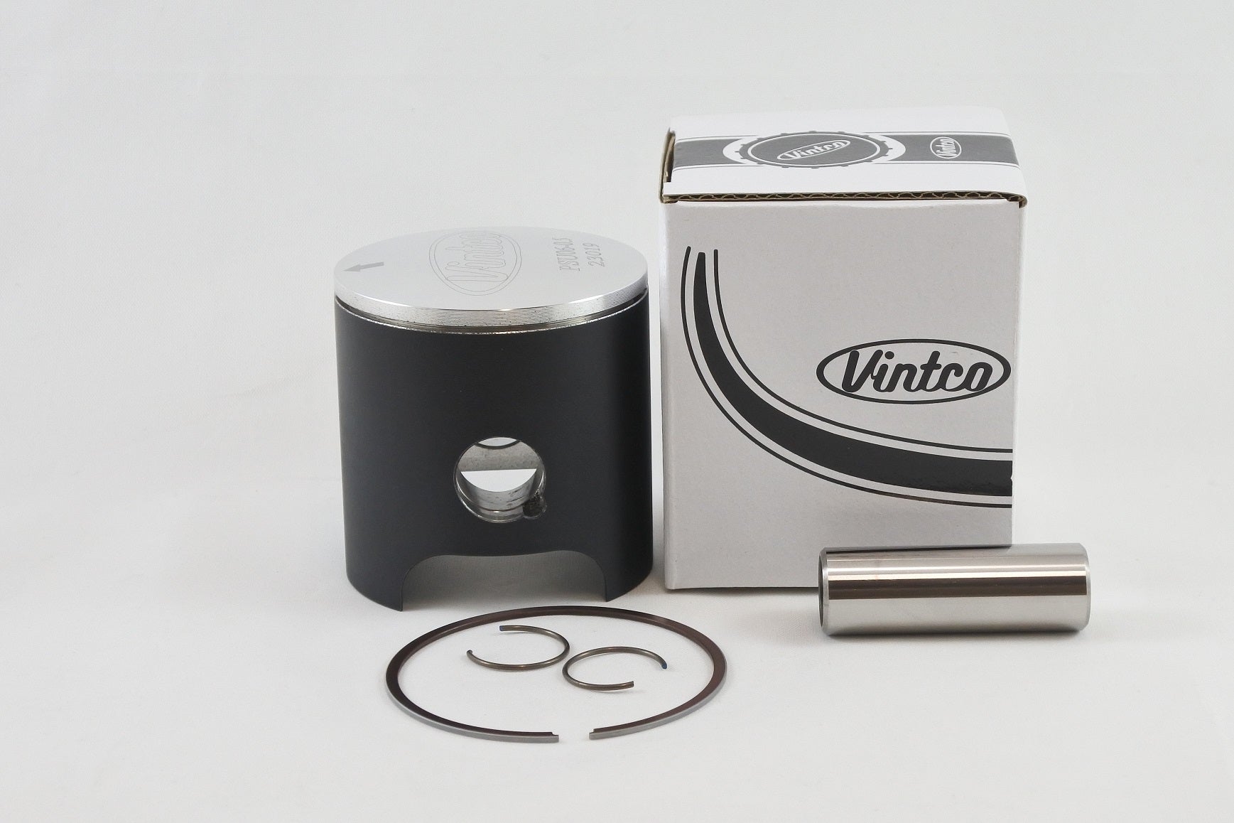 PISTON KIT 72-74 HUSQVARNA CR SC WR 125 55.5mm +0.50mm OVER VINTCO PSU06-0.5