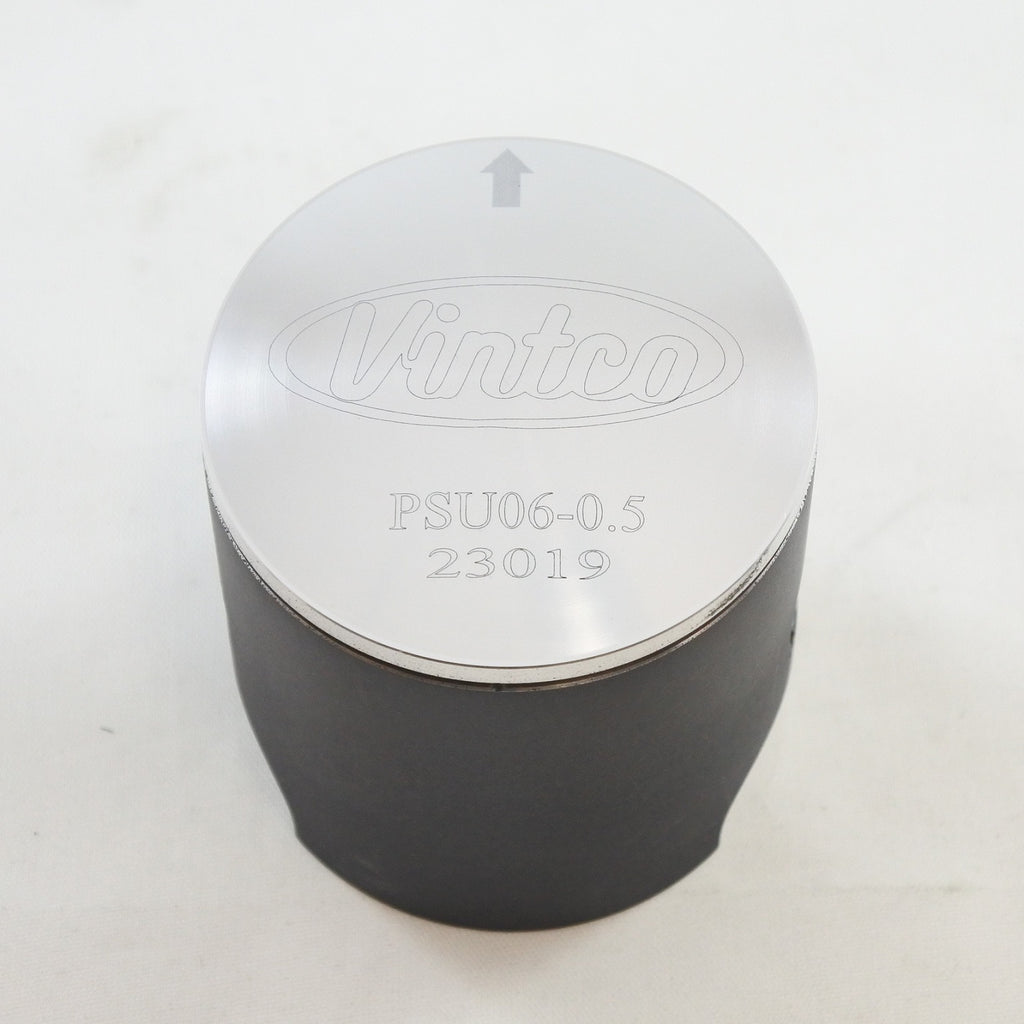 PISTON KIT 72-74 HUSQVARNA CR SC WR 125 55.5mm +0.50mm OVER VINTCO PSU06-0.5