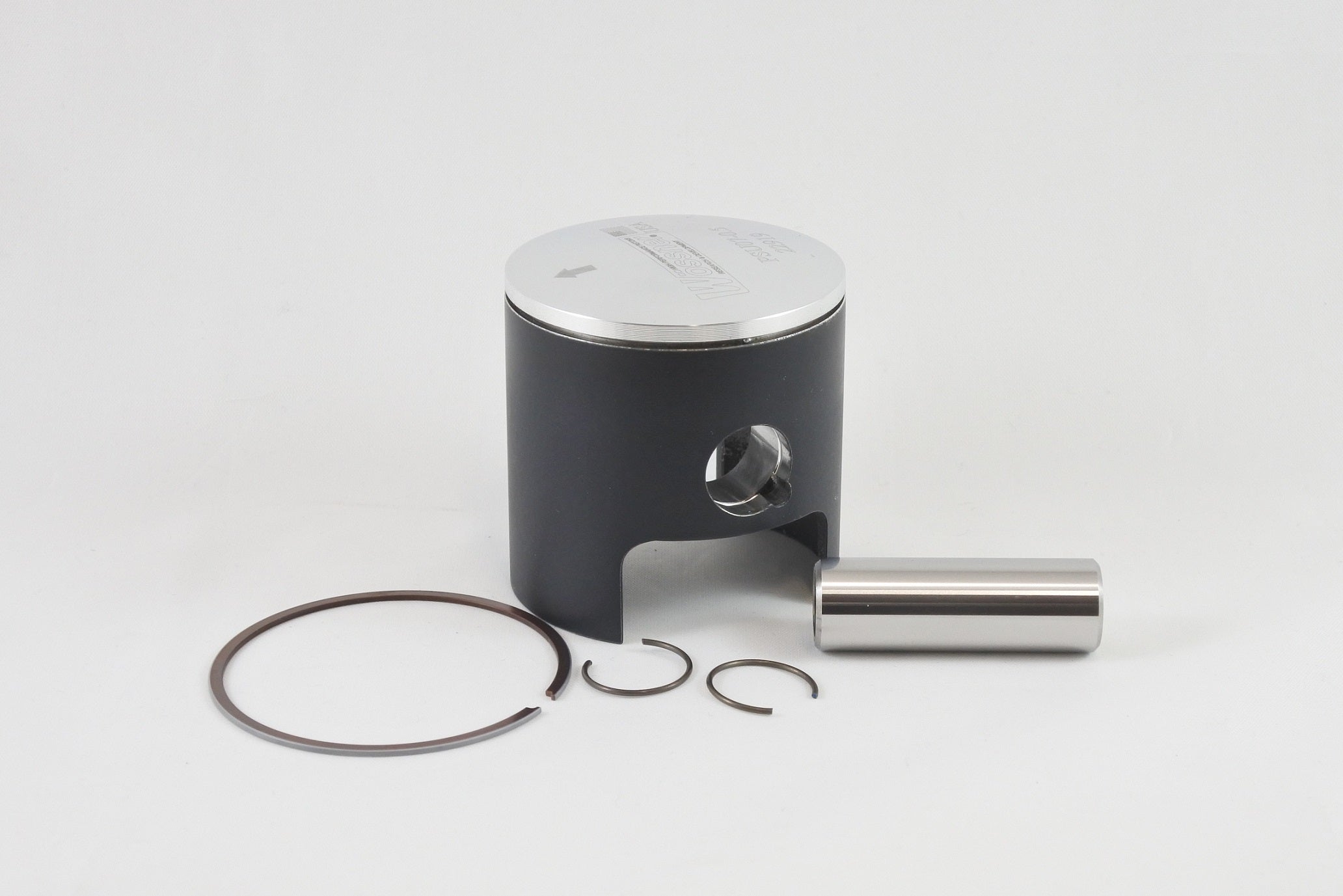 PISTON KIT 72-73 HUSQVARNA CR WR 125 TALL 55.5mm 0.5mm OVER VINTCO PSU07-0.5