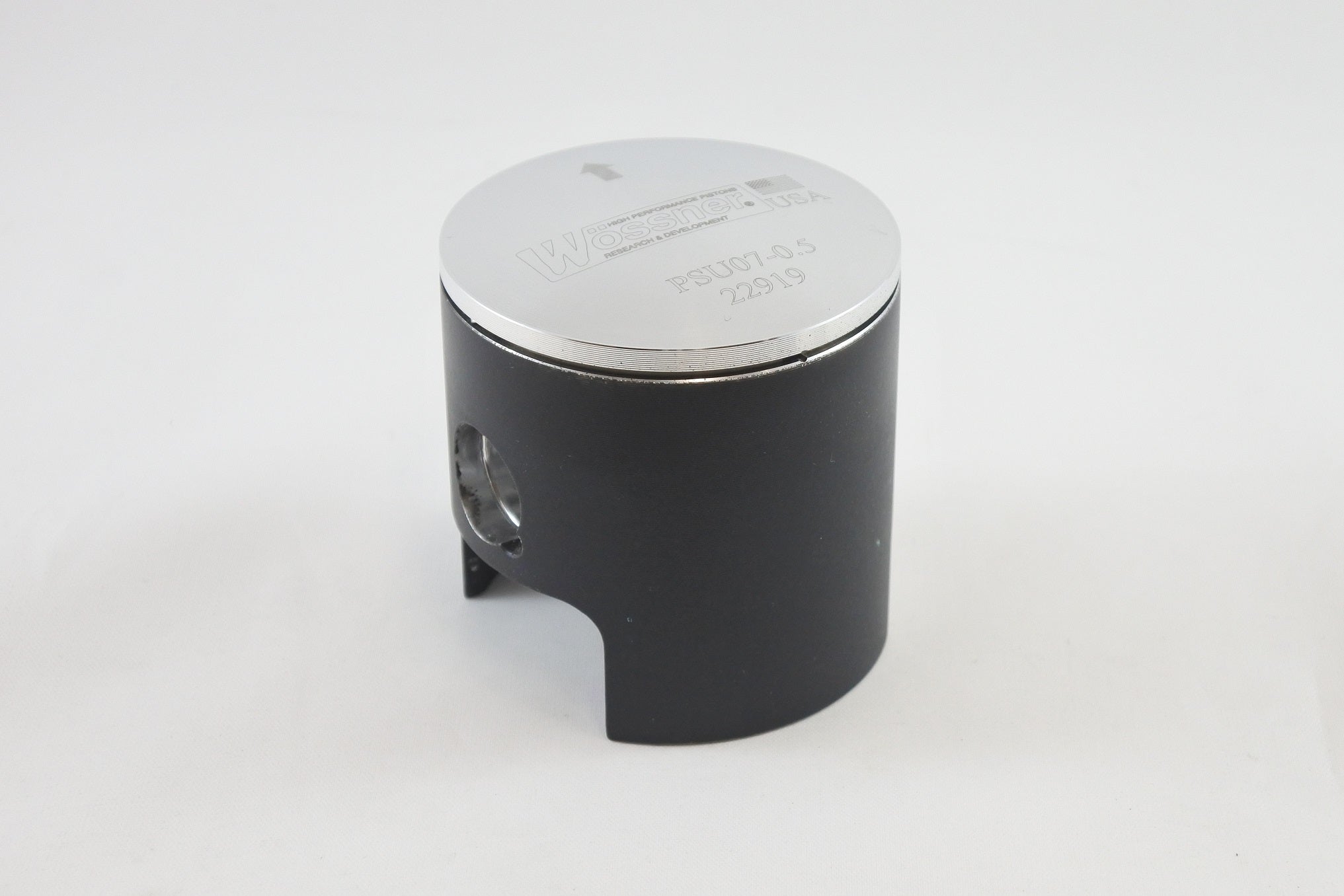 PISTON KIT 72-73 HUSQVARNA CR WR 125 TALL 55.5mm 0.5mm OVER VINTCO PSU07-0.5