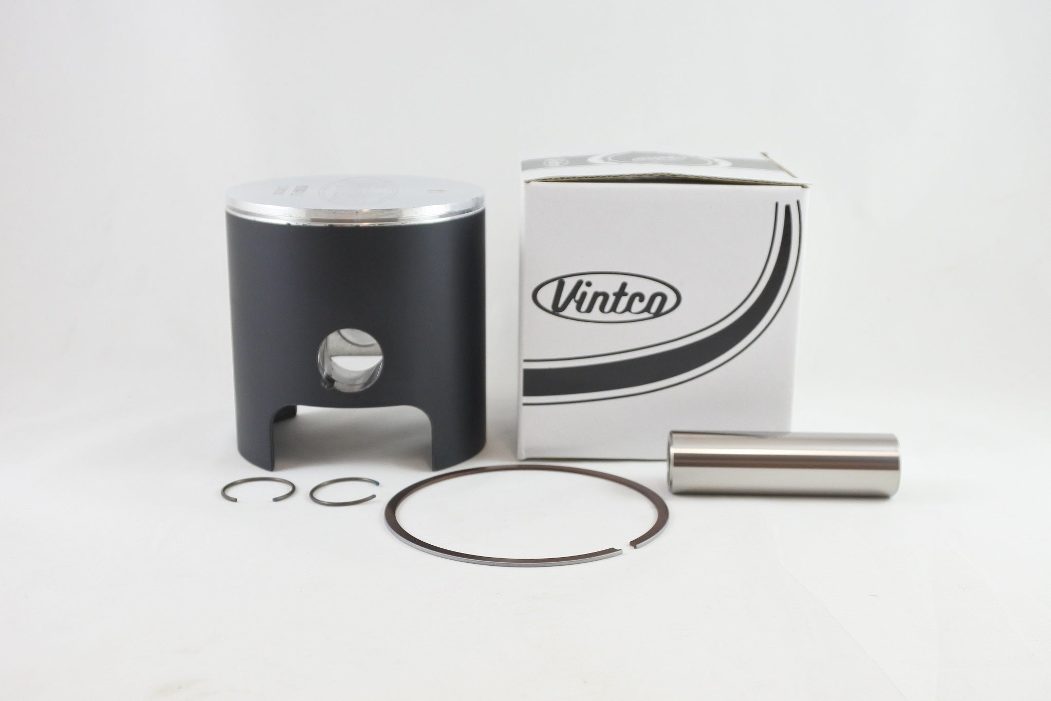 PISTON KIT 72-75 HUSQVARNA CR WR 450 85.5mm 1.5mm OVER VINTCO PSU08-1.5