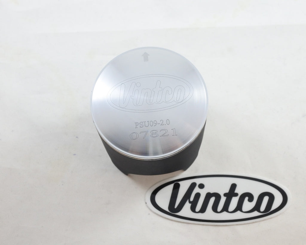 PISTON KIT 85-86 HUSQVARNA CR 250 71.5mm 2.0mm OVER VINTCO PSU09-2.0