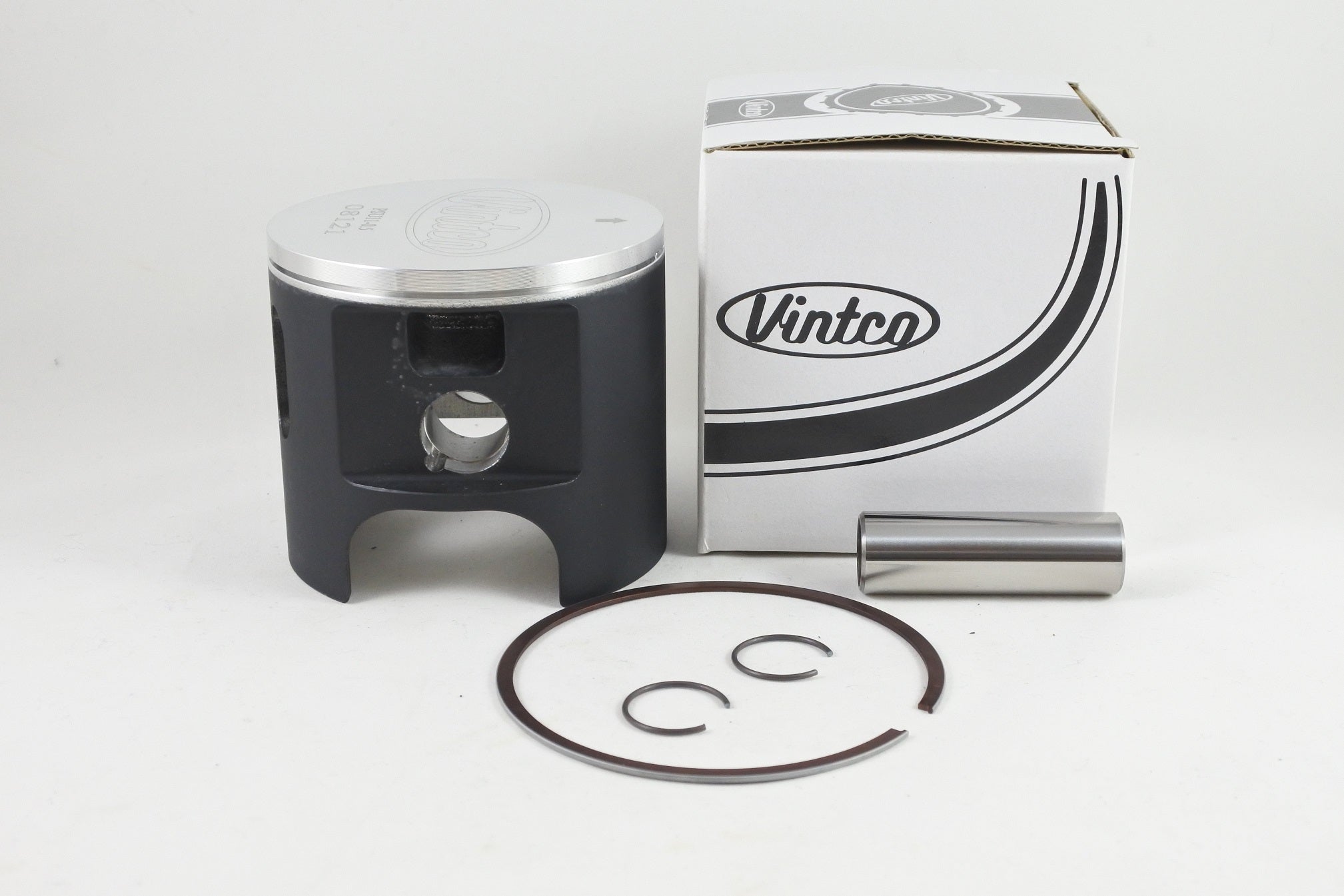 PISTON KIT 84-88 HUSQVARNA WR 430 86.5mm 0.5mm OVER VINTCO PSU11-0.5