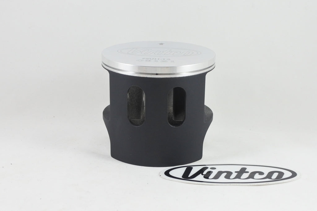 PISTON KIT 84-88 HUSQVARNA WR 430 87mm 1.0mm OVER VINTCO PSU11-1.0