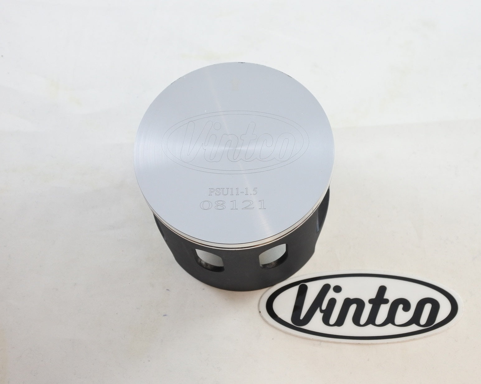 PISTON KIT 84-88 HUSQVARNA WR 430 87.5mm 1.5mm OVER VINTCO PSU11-1.5