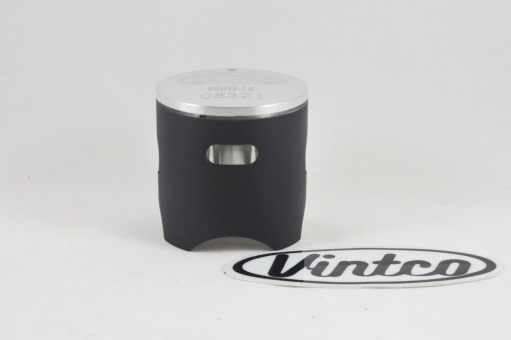 PISTON KIT 88-91 HUSQVARNA WMX 125 57mm 1.0mm OVER VINTCO PSU12-1.0