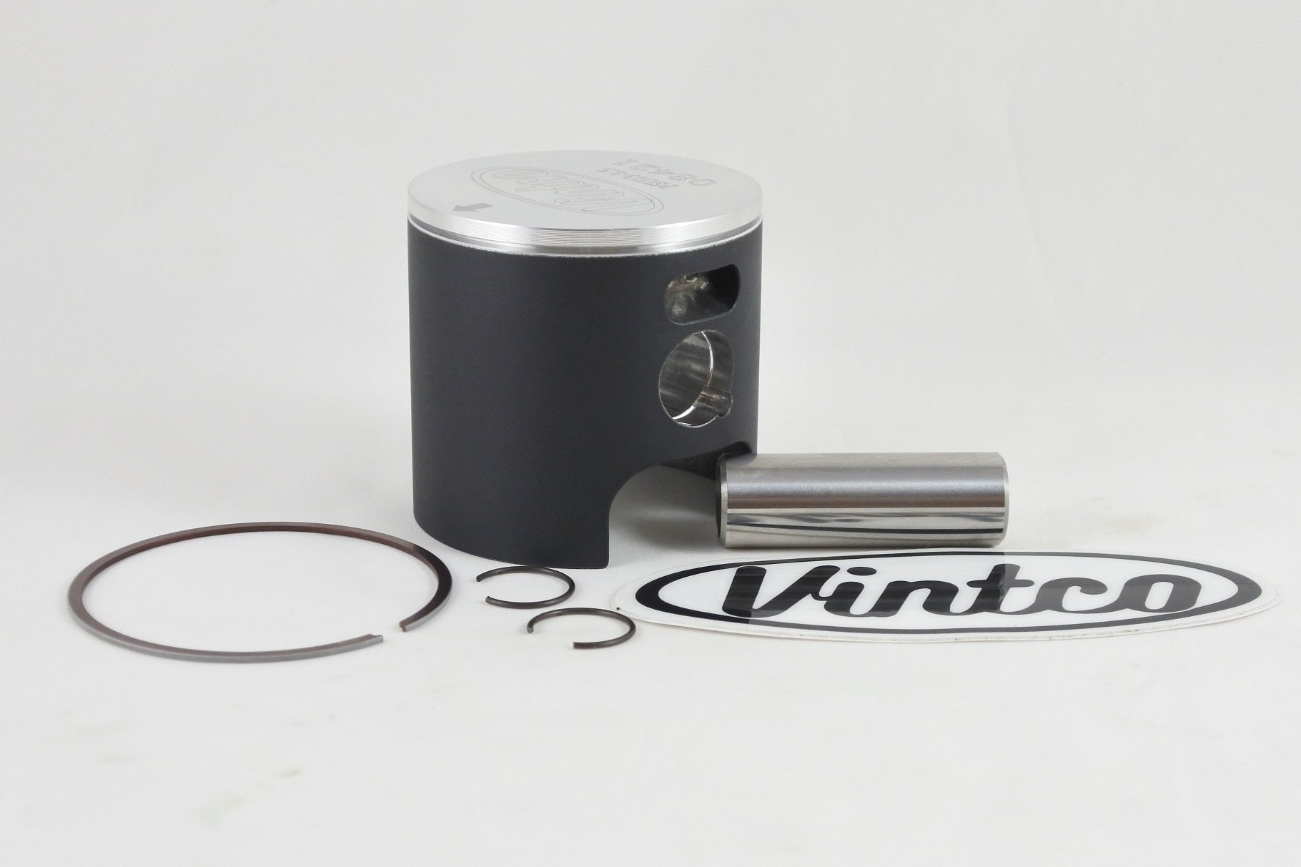 PISTON KIT 84-87 HUSQVARNA CR 125 56.5mm 1.5mm OVER VINTCO PSU13-1.5