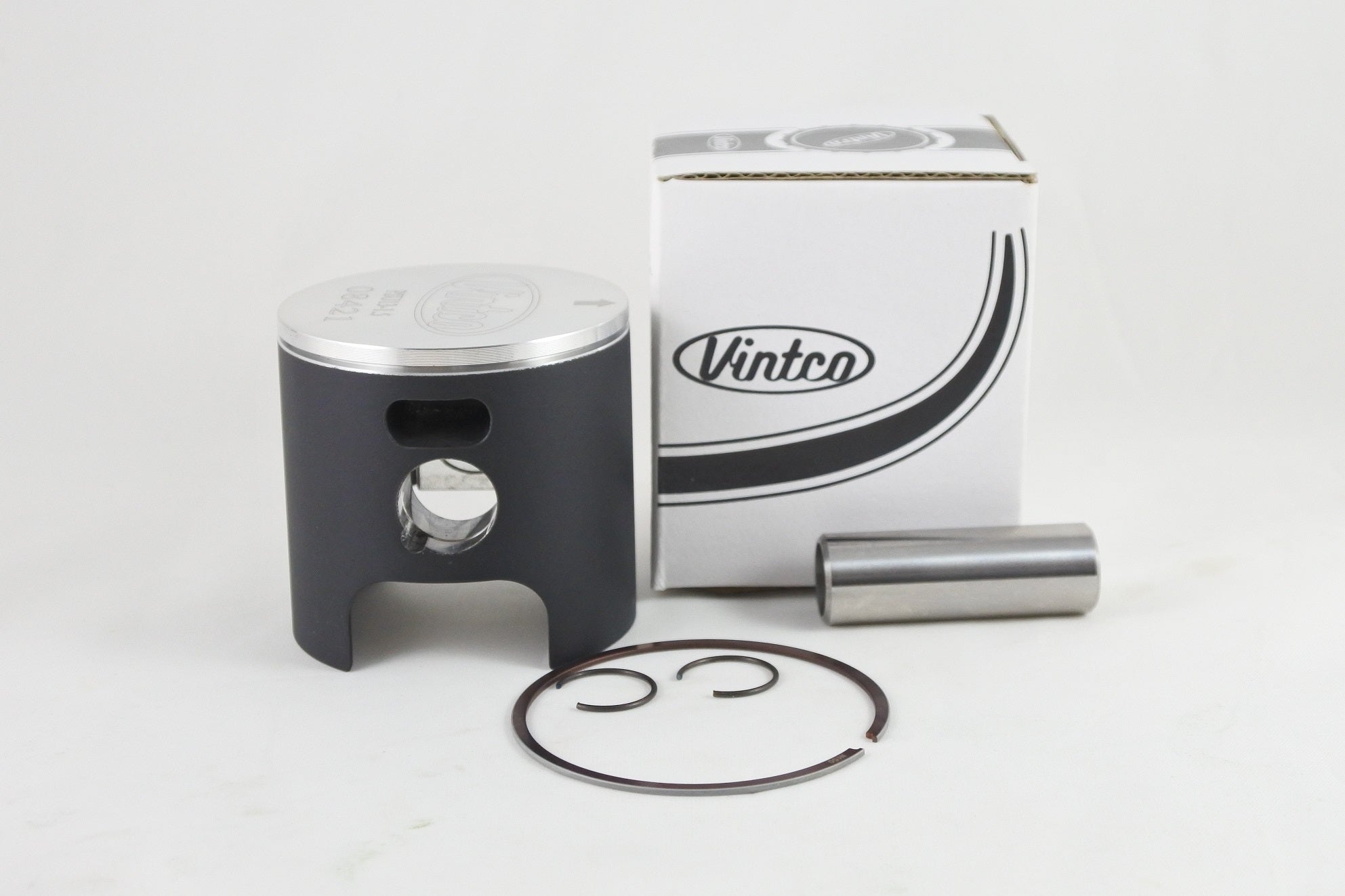 PISTON KIT 84-87 HUSQVARNA CR 125 56.5mm 1.5mm OVER VINTCO PSU13-1.5