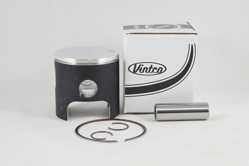 PISTON KIT 75-78 HUSQVARNA CR 125 56mm 1.0mm OVER VINTCO PSU16-1.0