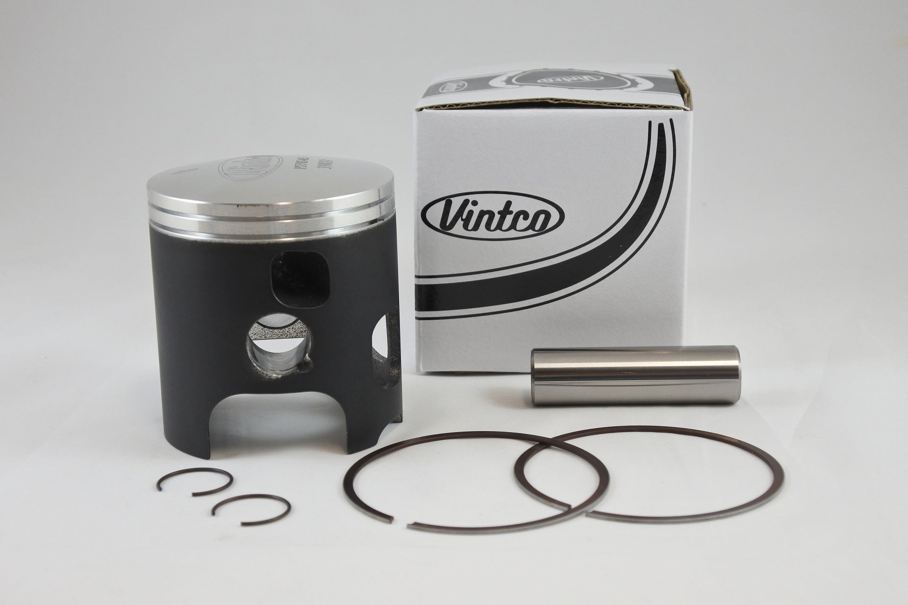 PISTON KIT 73-81 YAMAHA RD 350 400 64.5mm OVER VINTCO PSY03-0.5