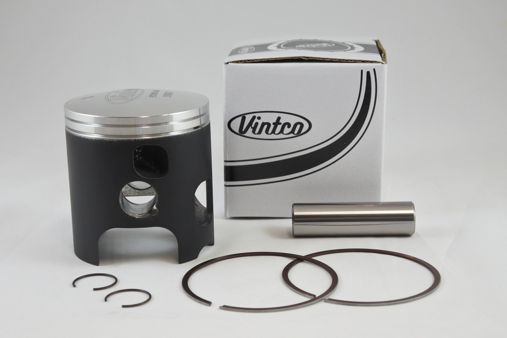 PISTON KIT 73-81 YAMAHA RD 350 400 65.0mm 1.0mm OVER VINTCO PSY03-1.0
