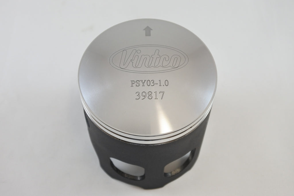 PISTON KIT 73-81 YAMAHA RD 350 400 65.0mm 1.0mm OVER VINTCO PSY03-1.0