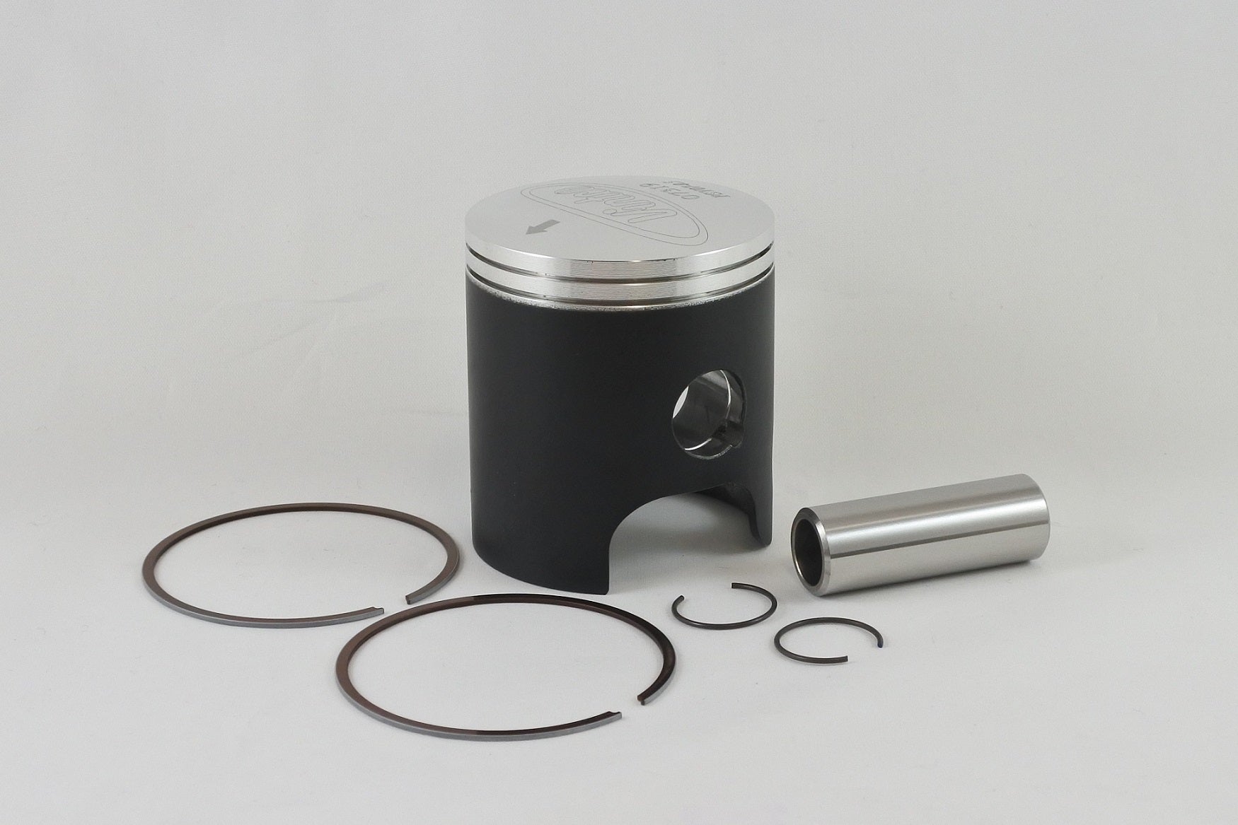 PISTON KIT 74-81 YAMAHA DT 125 56.5mm 0.5mm OVER VINTCO PSY07-0.5