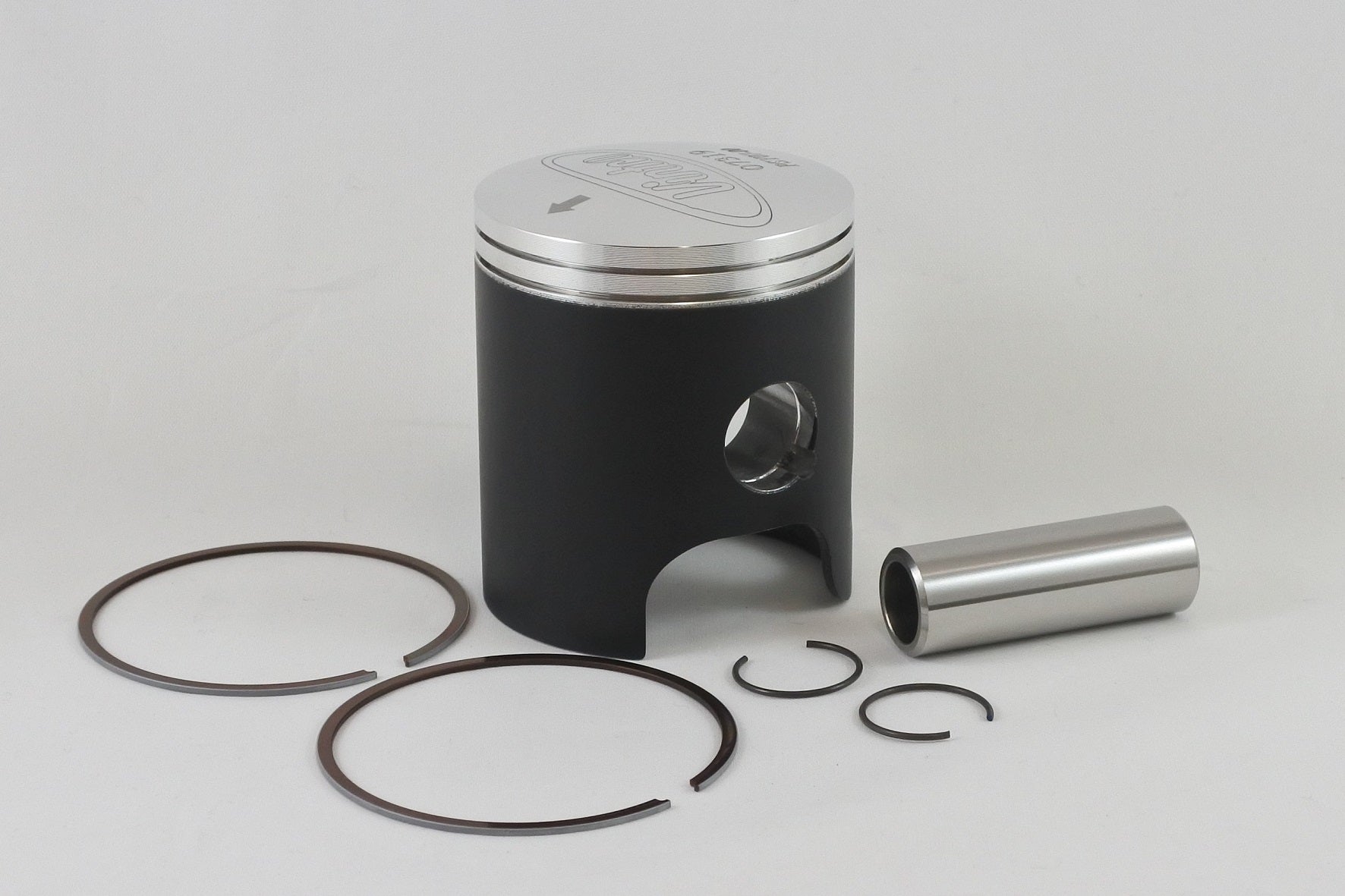 PISTON KIT 74-81 YAMAHA DT 125 56.0mm STANDARD VINTCO PSY07-00