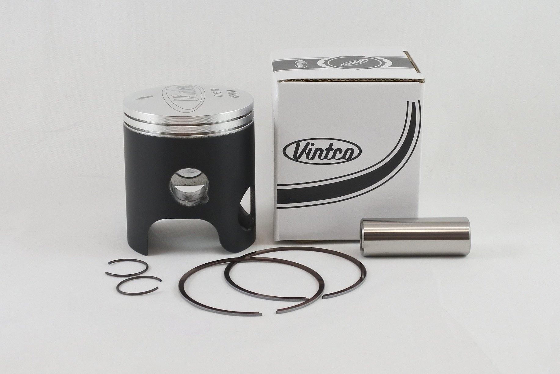 PISTON KIT 74-81 YAMAHA DT 125 56.0mm STANDARD VINTCO PSY07-00