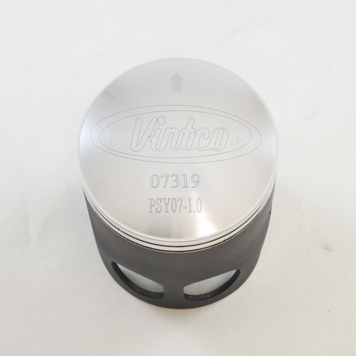 PISTON KIT 74-81 YAMAHA DT 125 57.0mm 1.0mm OVER VINTCO PSY07-1.0