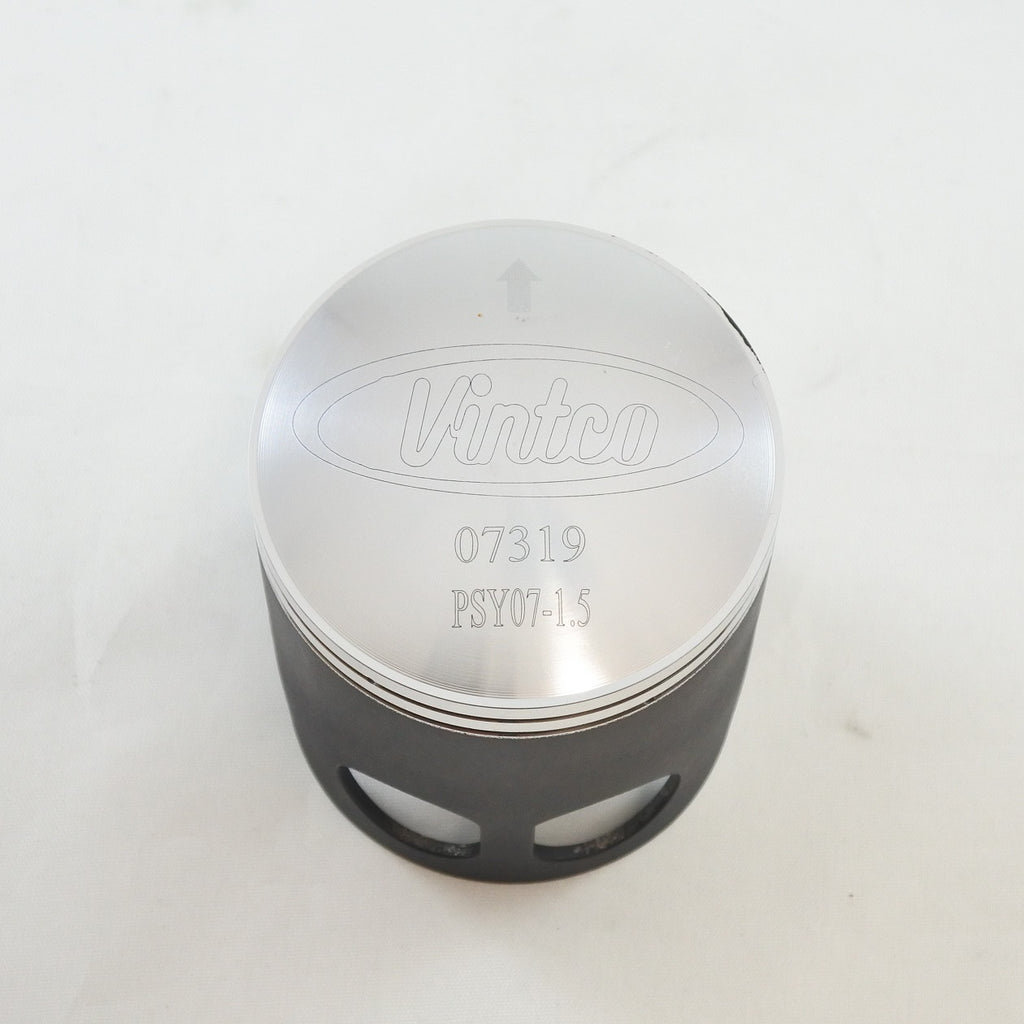 PISTON KIT 74-81 YAMAHA DT 125 57.5mm 1.5mm OVER VINTCO PSY07-1.5