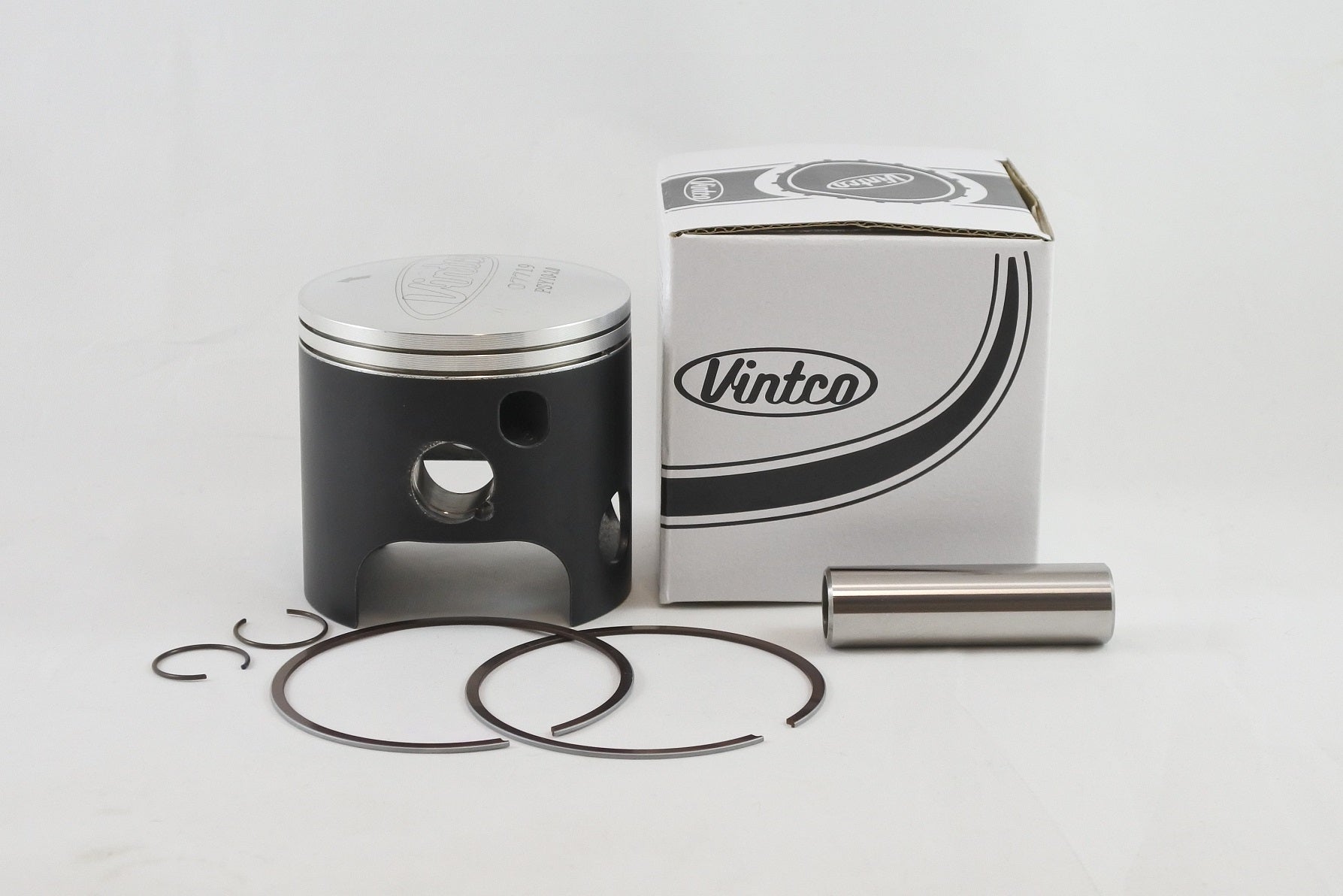 PISTON KIT 79-81 YAMAHA DT MX 175 68.0mm 2.0mm OVER VINTCO PSY10-2.0