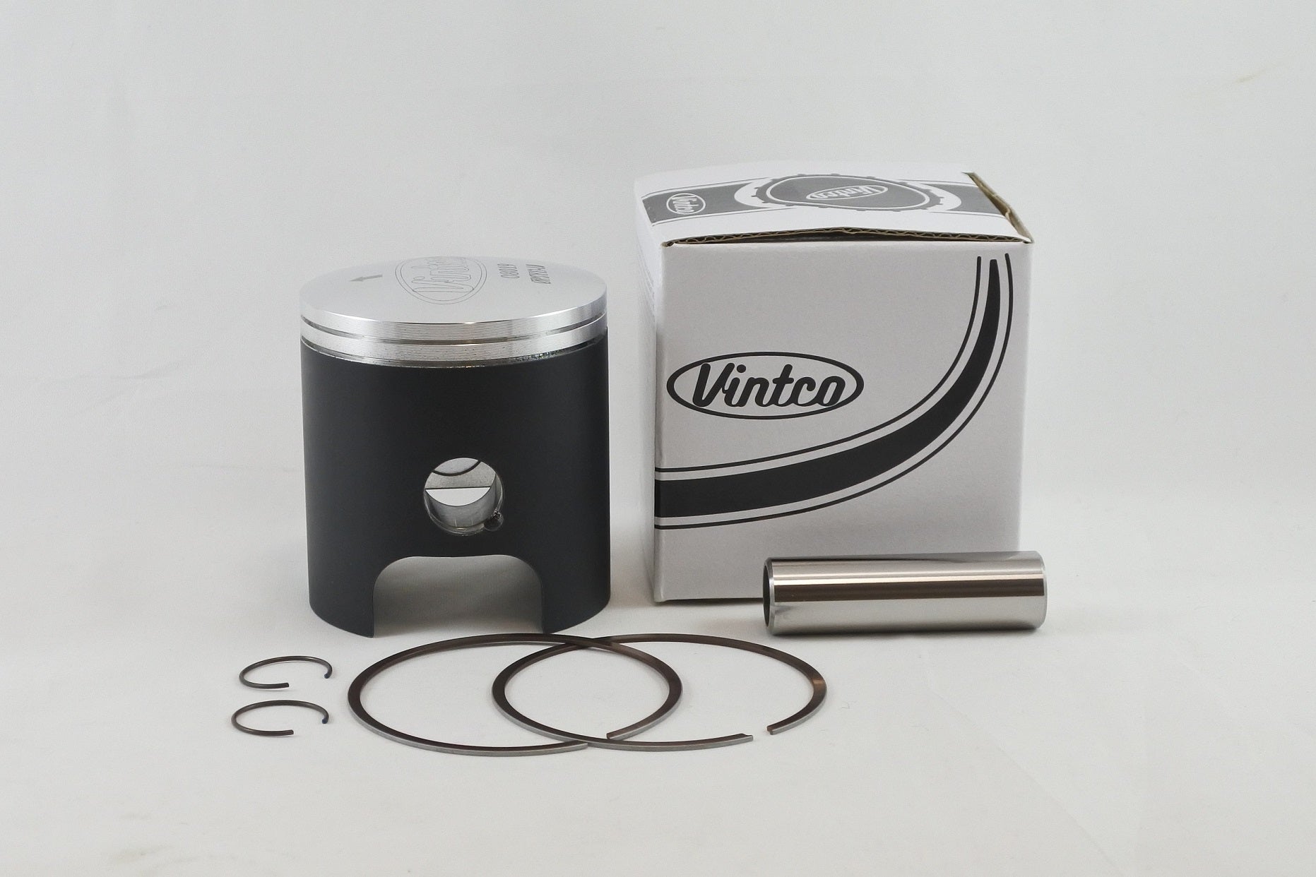 PISTON KIT 73-75 YAMAHA R5 350 65.0mm 1.0mm OVER VINTCO PSY13-1.0