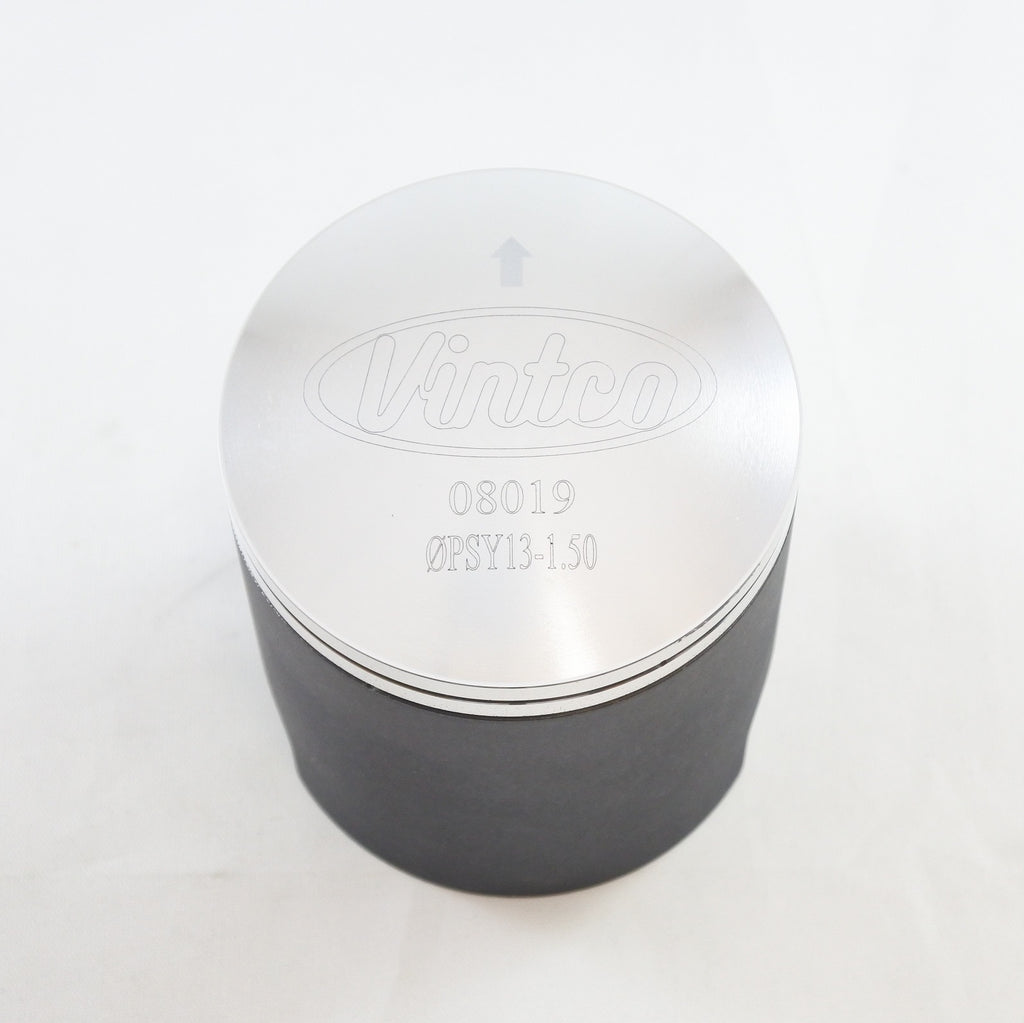PISTON KIT 73-75 YAMAHA R5 350 65.5mm 1.5mm OVER VINTCO PSY13-1.5
