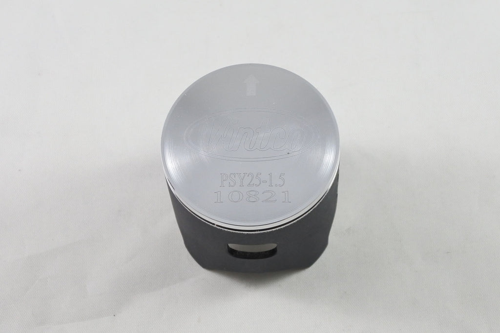 PISTON KIT 85-87 YAMAHA YZ 80 49.5mm 1.5mm OVER VINTCO PSY25-1.5