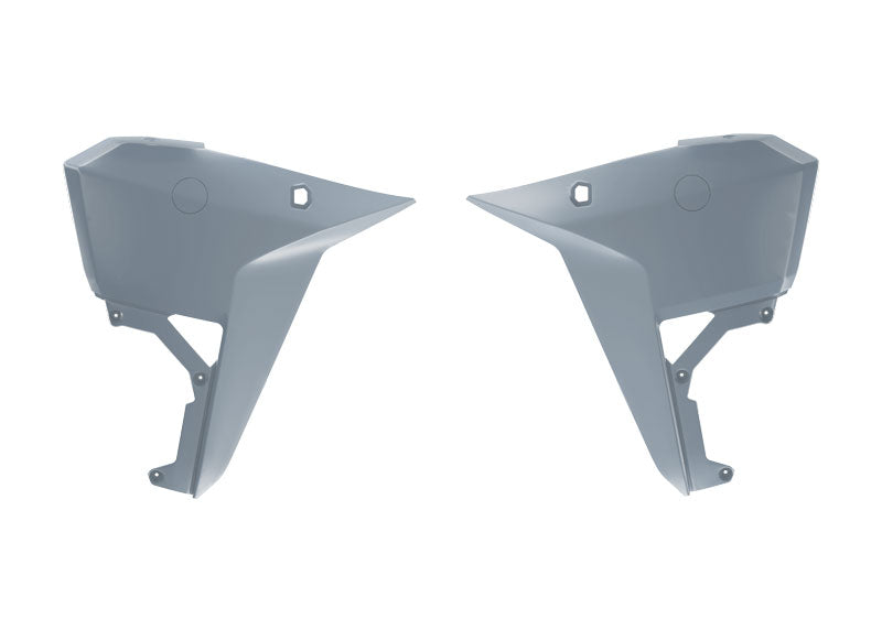 RADIATOR SCOOP CENTER KOVE 800 24-25 R-TECH R-CVKOVGR0025 GREY