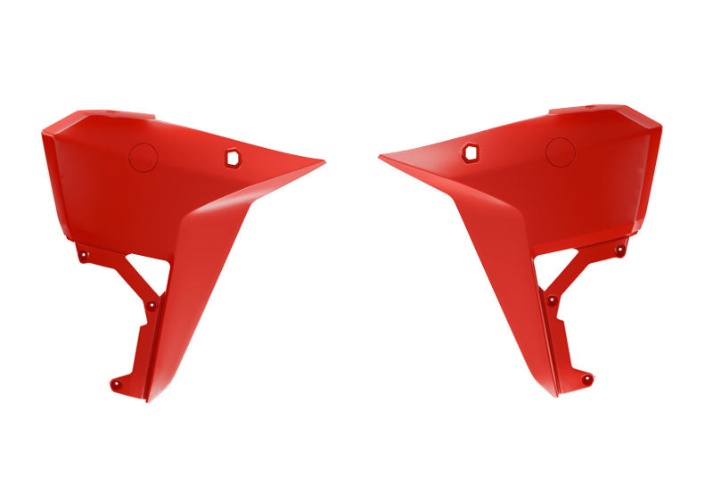 RADIATOR SCOOP CENTER KOVE 800 24-25 R-TECH R-CVKOVRG0025 RED