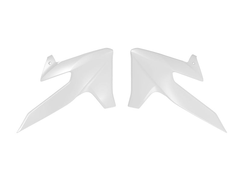 RADIATOR SCOOP TRIUMPH TF 250 450 R-TECH R-CVTRIBN0025 WHITE