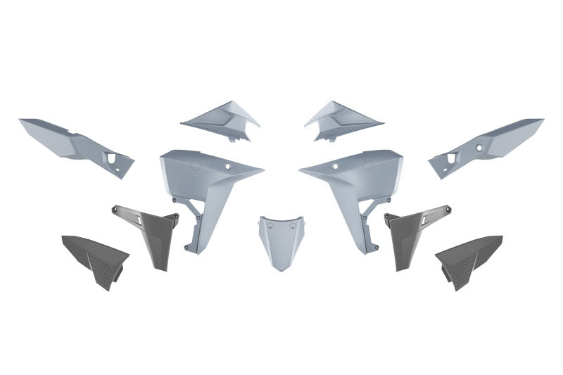 PLASTIC KIT KOVE 800 2025 R-TECH R-KITKOV-GR1-025 GREY & BLACK