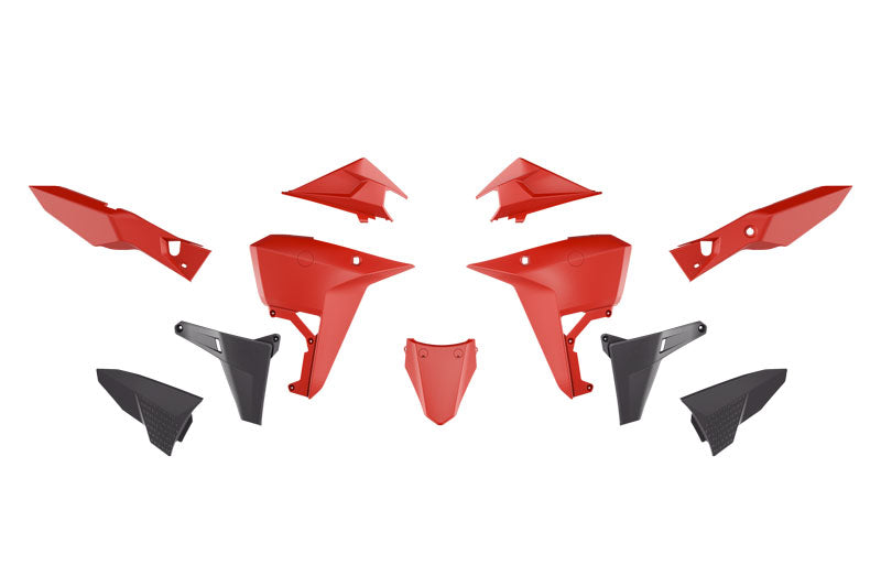 PLASTIC KIT KOVE 800 2025 R-TECH R-KITKOV-RG1-025 RED & BLACK